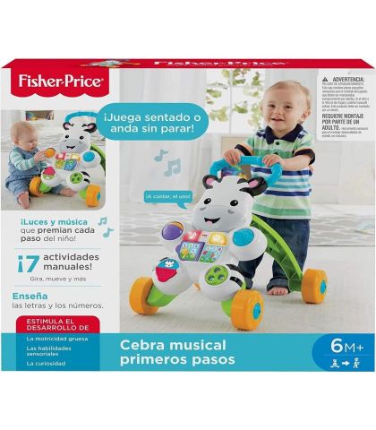 CEBRA PARLANCHINA PRIMEROS PASOS FISHER PRICE