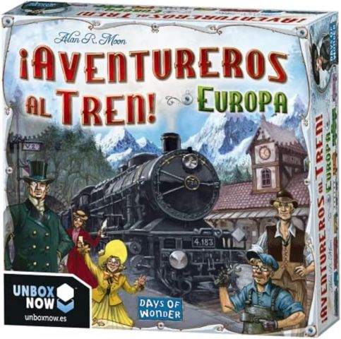 ¡AVENTUREROS AL TREN ! EUROPA ASMODEE