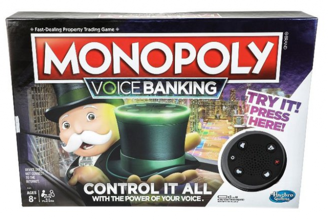 MONOPOLY VOICE BANKING HASBRO