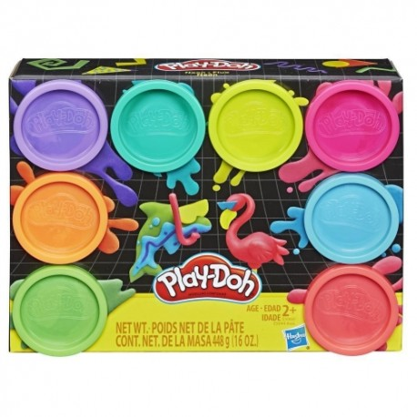 PLAY-DOH PACK 8 BOTES 