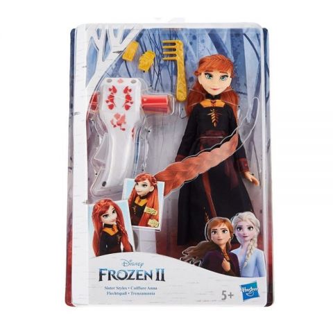 MUÑECA ANNA TRENZAMANÍA FROZEN HASBRO