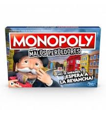 MONOPOLY MALOS PERDEDORES HASBRO