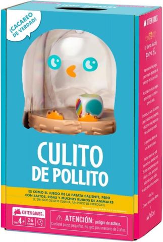 CULITO DE POLLITO ASMODEE JUEGO DE MESA 