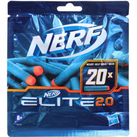 NERF ELITE 2.0 20 DARDOS HASBRO