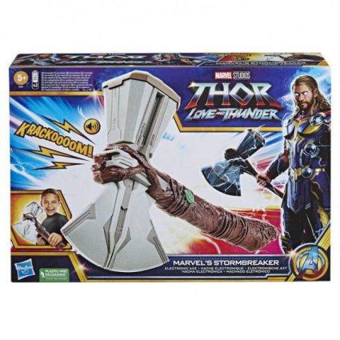 HACHA ELECTRÓNICA THOR LOVE AND THUNDER HASBRO