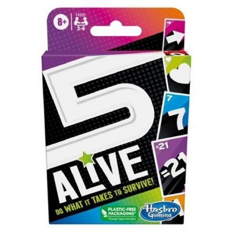 JUEGO DE CARTAS FIVE ALIVE HASBRO