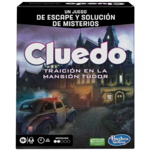 CLUEDO TRAICIÓN EN LA MANSIÓN TUDOR HASBRO