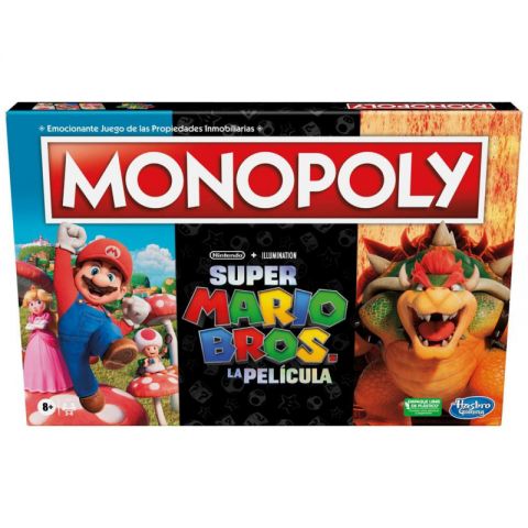 MONOPOLY SUPER MARIO LA PELÍCULA HASBRO 