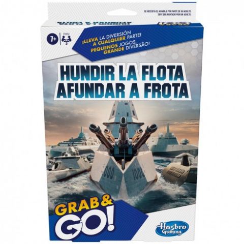 JUEGO HUNDIR LA FLOTA DE VIAJE HASBRO