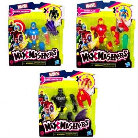 MIXMASHERS FIGURAS AVENGERS SURTIDAS HASBRO