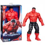 FIGURA HULK ROJO DELUXE TITAN HERO HASBRO
