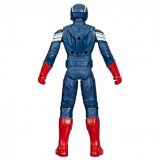 FIGURA DELUXE CAPITÁN AMÉRICA TITAN HERO HASBRO