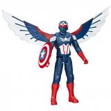 FIGURA DELUXE CAPITÁN AMÉRICA TITAN HERO HASBRO