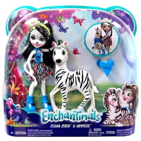 MUÑECA ENCHANTIMALS + ANIMAL GRANDE