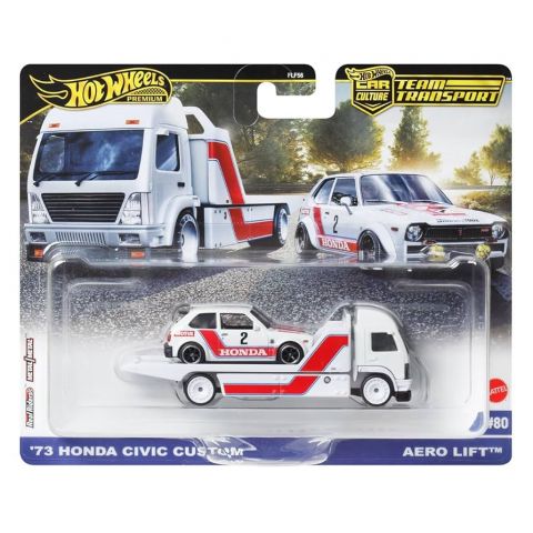 COCHE Y CAMIÓN HOT WHEELS TEAM TRANSPORT  MATTEL