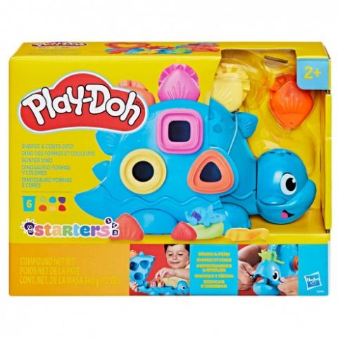 PLAY -DOH DINOSAURIO FORMAS Y COLORES HASBRO