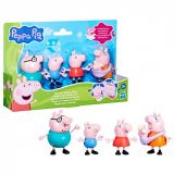 PEPPA PIG Y SU FAMILIA 5 PERSONAJES HASBRO