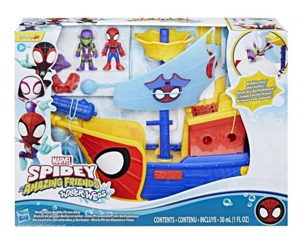 BARCO PIRATA SPIDEY WATER WEBS HASBRO