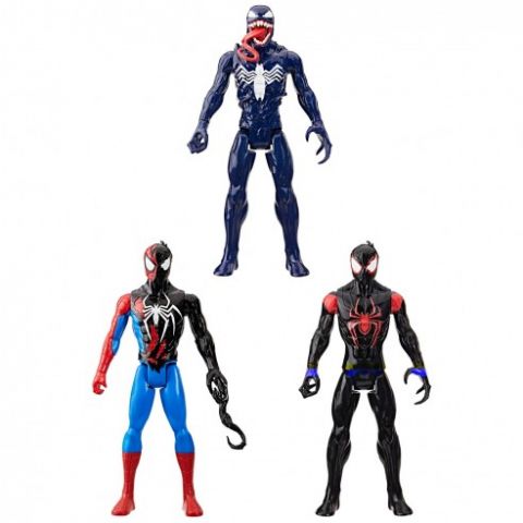 VENOMVERSUS SPIDERMAN FIGURAS TITAN HASBRO