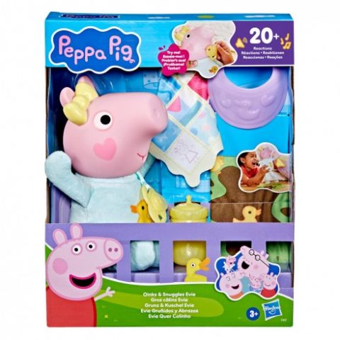 PEPPA PIG GRUÑIDOS Y ABRAZOS HASBRO