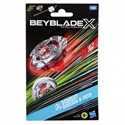 BEYBLADE LANZADOR SCARLET GARUDA 4-70TP HASBRO