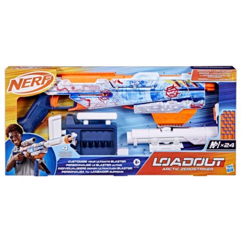 NERF ARTIC ZEROSTRIKER LOADOUT HASBRO