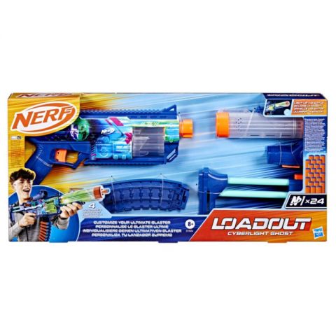 NERF LOADOUT CYBERLIGHT GHOST HASBRO