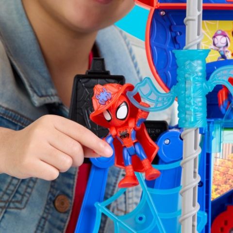 SPIDEY CUARTEL RESCUEWEBS HASBRO
