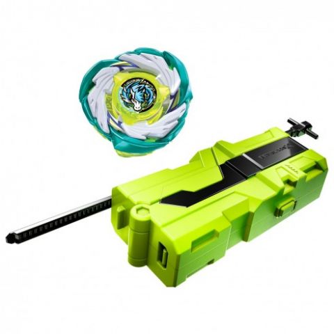 BEYBLADE X LANZADOR BISCAYNE VERDE HASBRO