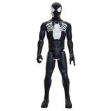FIGURA SPIDER-MAN TRAJE NEGRO TITAN SERIES HASBRO