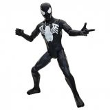 FIGURA SPIDER-MAN TRAJE NEGRO TITAN SERIES HASBRO