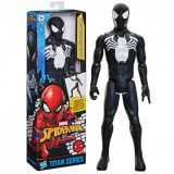FIGURA SPIDER-MAN TRAJE NEGRO TITAN SERIES HASBRO