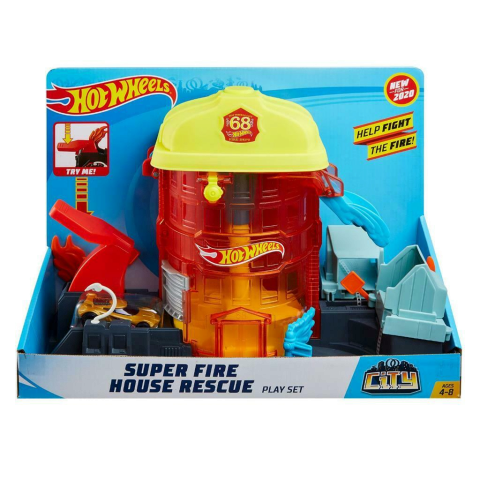 HOT WHEELS SUPER RESCATE DE FUEGO MATTEL