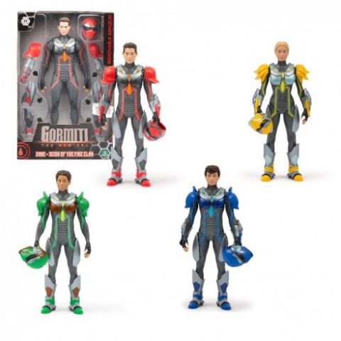 FIGURA GORMITI SCION CON ARMADURAS 27 CM FAMOSA
