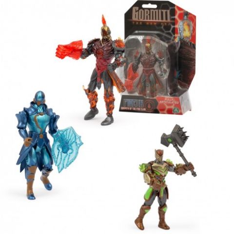GORMITI FIGURA 15 CM CON ARMAS FAMOSA