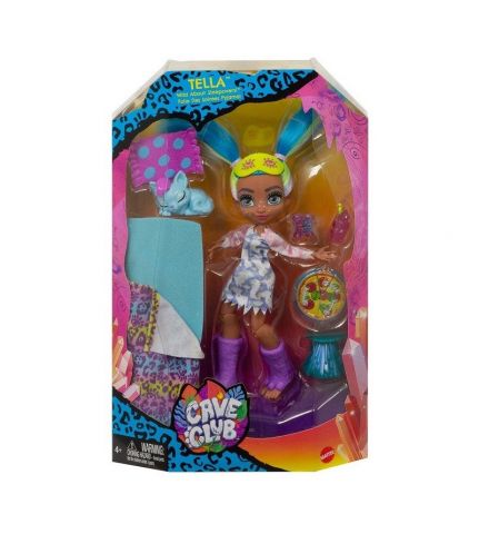 MUÑECA CAVE CLUB TELLA FIESTA DE PIJAMAS MATTEL
