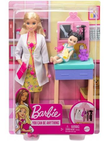 BARBIE PEDIATRA RUBIA MATTEL