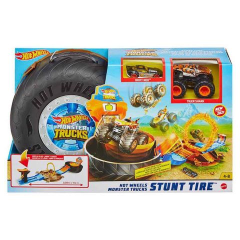 MONSTER TRUCK RUEDA DE ACROBACIAS MATTEL 