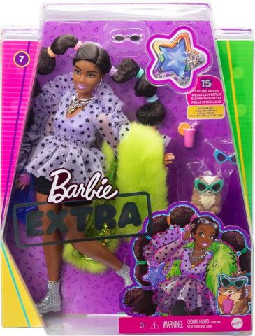 BARBIE EXTRA COLETAS BURBUJAS MATTEL 