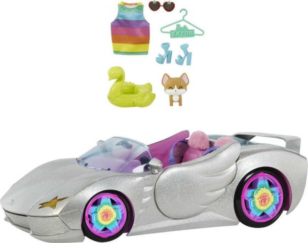 BARBIE EXTRA COCHE PURPURINA MATTEL