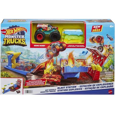 GASOLINERA MONSTER TRUCK HOT WHEELS 