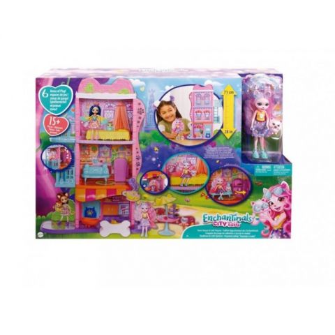 APARTAMENTO ENCHANTIMALS CITY MATTEL