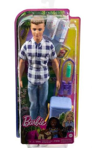 KEN VAMOS DE CAMPING BARBIE MATTEL 