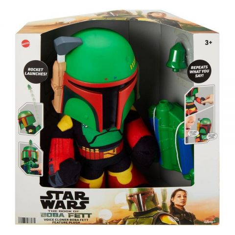 BOBA FIT LANZA COHETES STAR WARS MATTEL