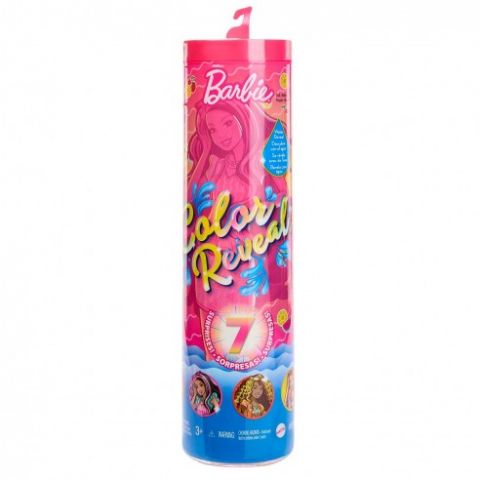 BARBIE COLOR REVEAL SERIE FRUTAS DULCES MATTEL