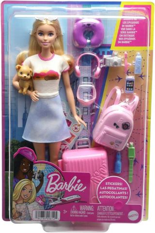 BARBIE VÁMONOS DE VIAJE MALIBÚ MATTEL