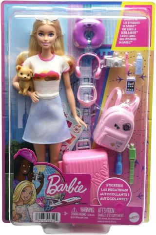 BARBIE VÁMONOS DE VIAJE MALIBÚ MATTEL