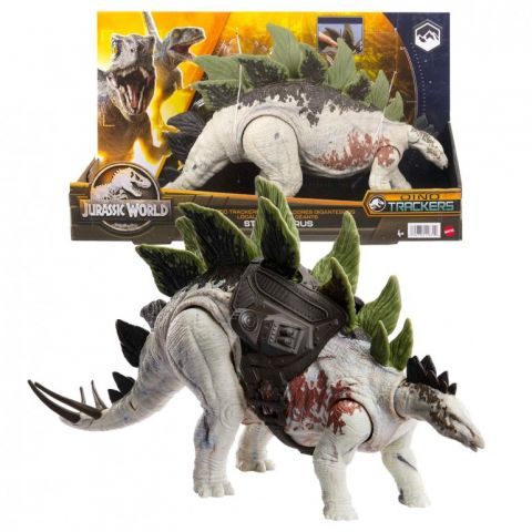 DINOSAURIO STEGOSAURUS DINO TRACKERS JURASSIC WORL