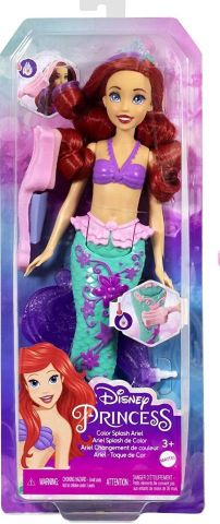 MUÑECA ARIEL CAMBIA DE COLOR DISNEY PRINCESS MATTE