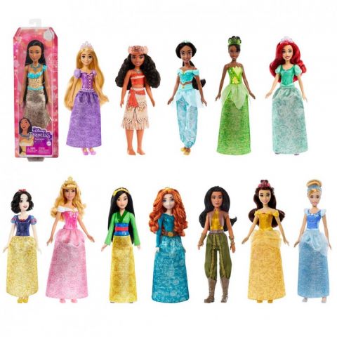 PRINCESAS DISNEY MUÑECAS BRILLO SURTIDAS MATTEL